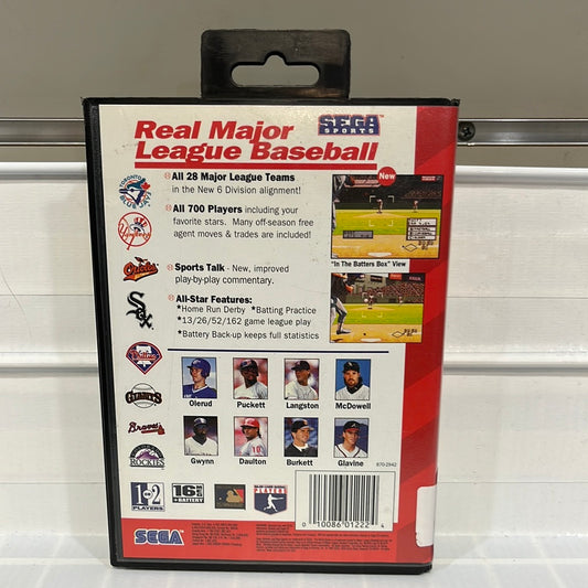 World Series Baseball - Sega Genesis