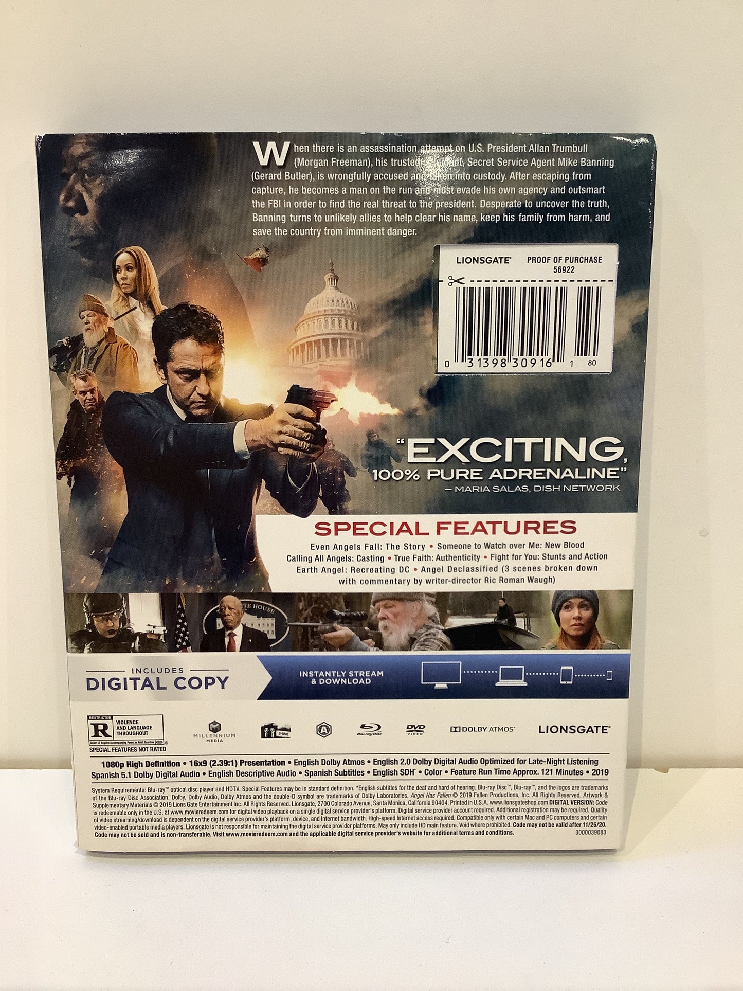 Angel Has Fallen - Blu-Ray