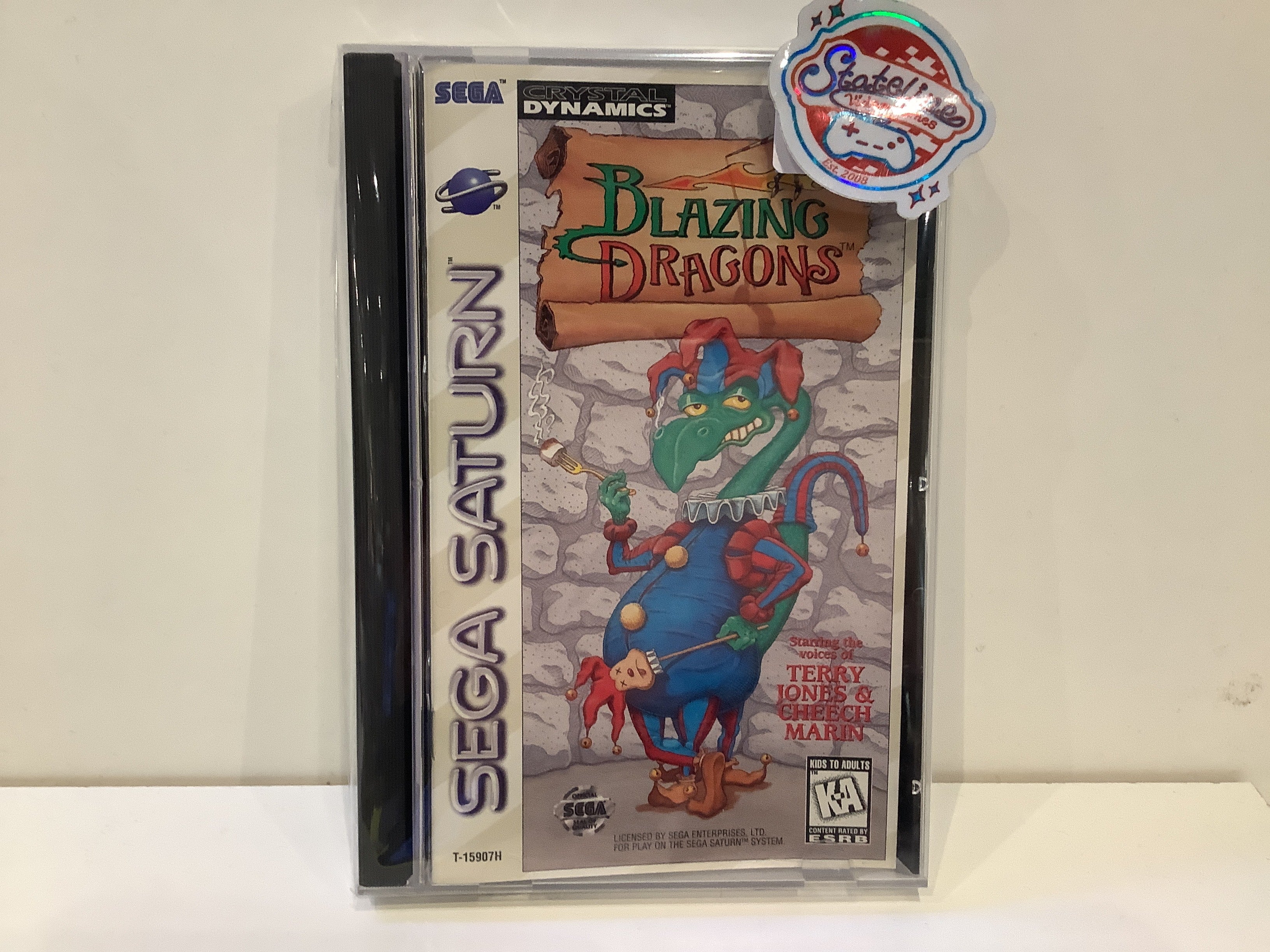 Blazing Dragons - Sega Saturn – Stateline Video Games Inc.