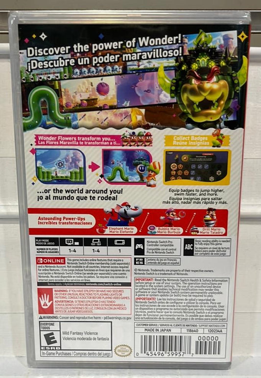 Super Mario Bros. Wonder - Nintendo Switch