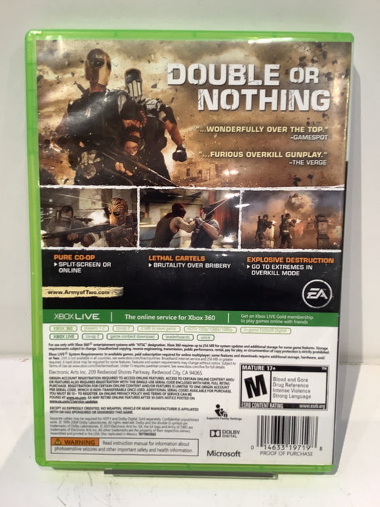 Army of Two: The Devils Cartel - Xbox 360