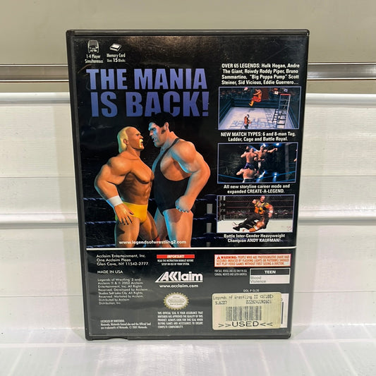 Legends of Wrestling II - Gamecube