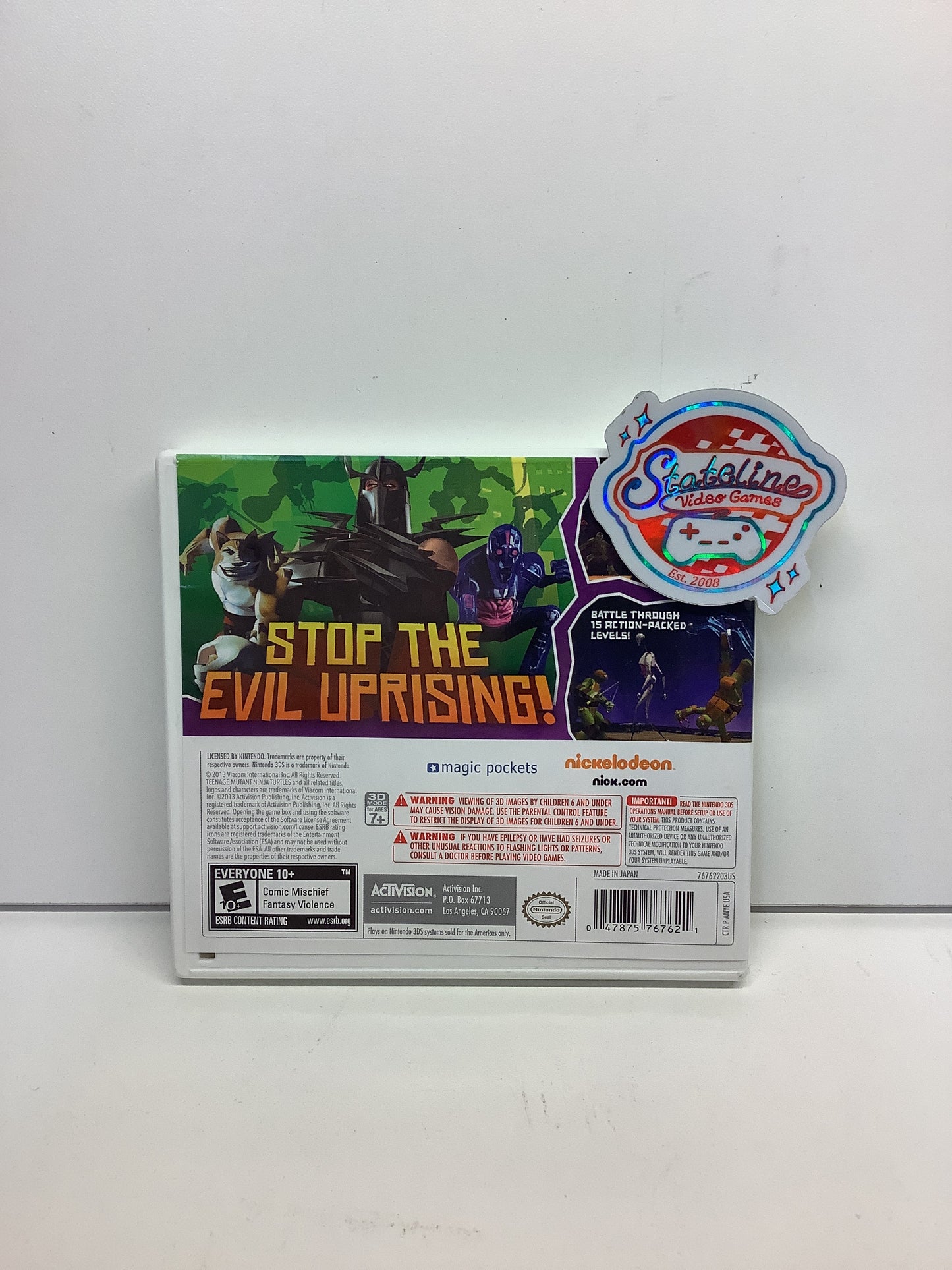 Teenage Mutant Ninja Turtles - Nintendo 3DS