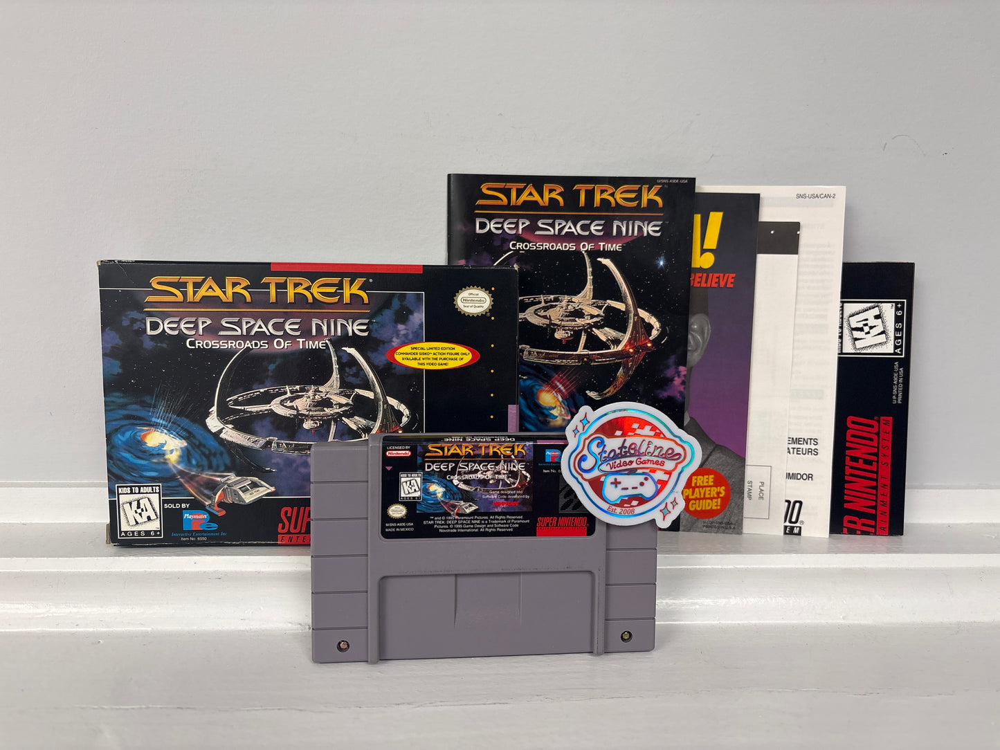 Star Trek Deep Space Nine Crossroads of Time - Super Nintendo