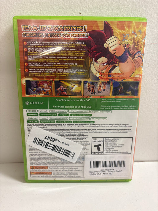 Dragon Ball Z: Battle of Z - Xbox 360