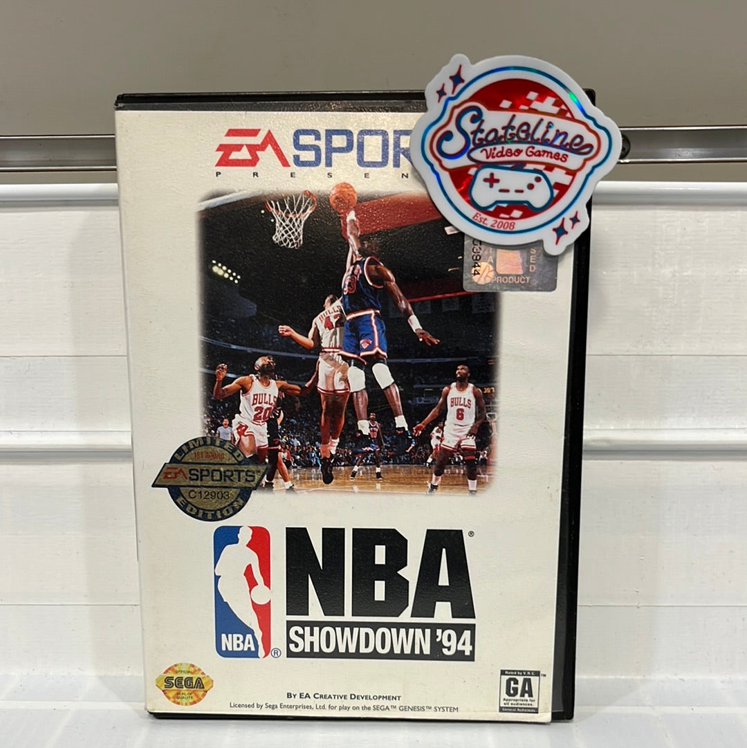 NBA Showdown 94 - Sega Genesis – Stateline Video Games Inc.