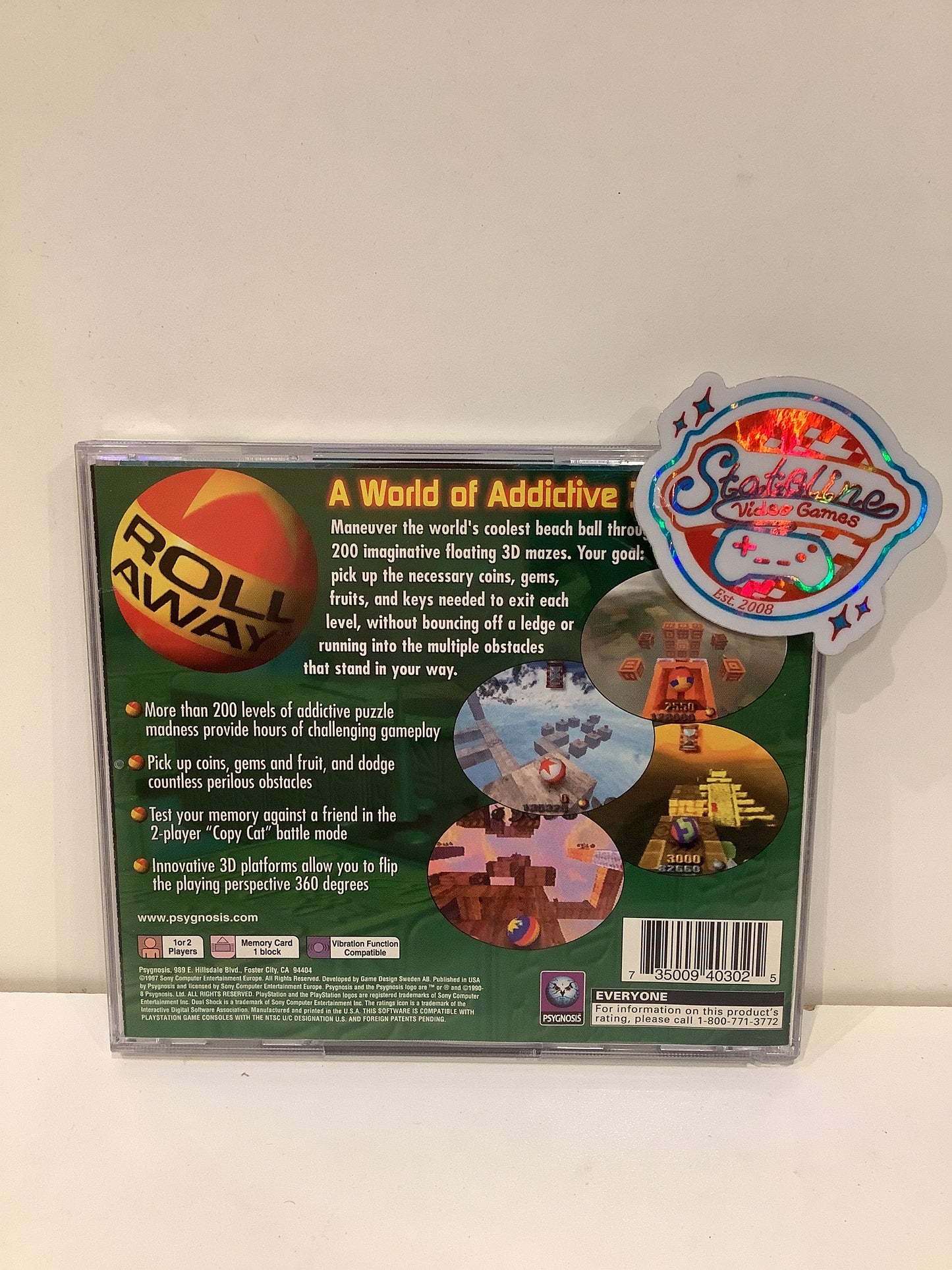 Roll Away - Playstation