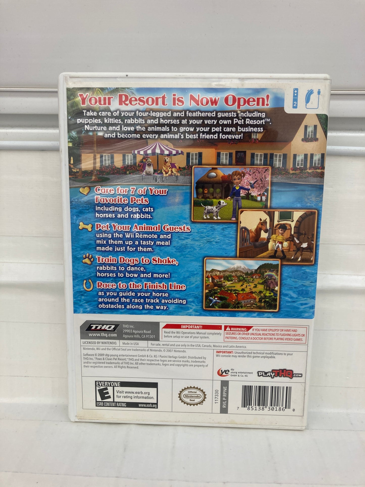 Paws & Claws Pet Resort - Wii