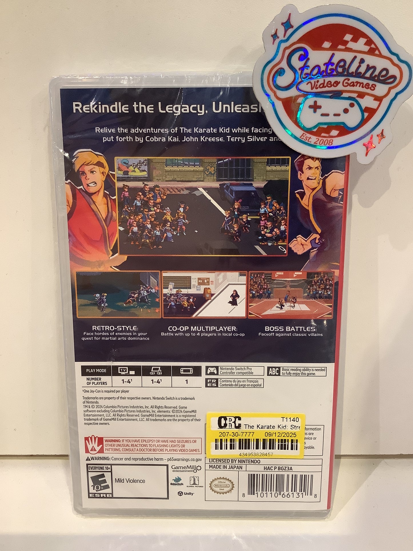 The Karate Kid: Street Rumble - Nintendo Switch