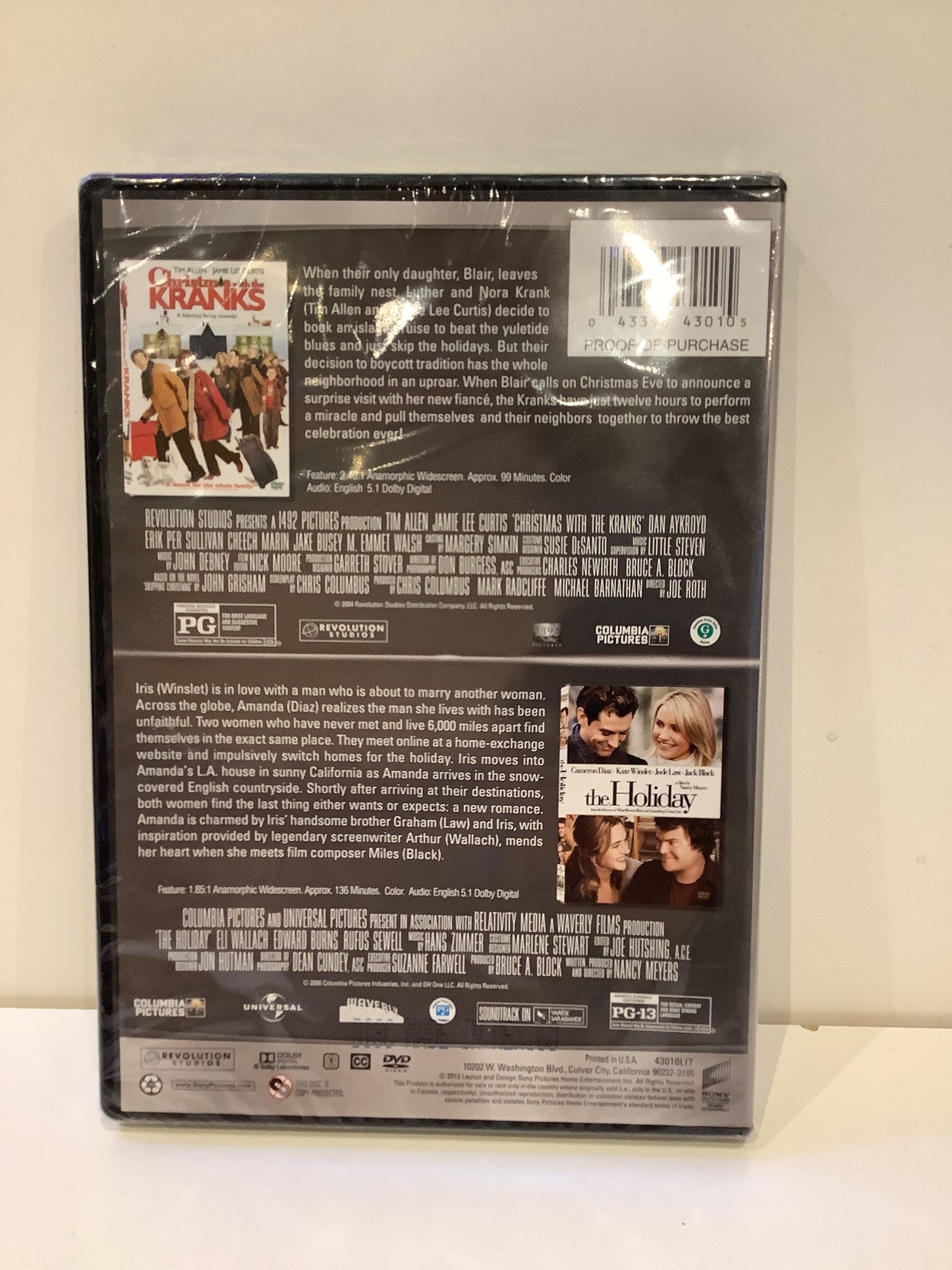 Christmas with the Kranks / The Holiday - DVD