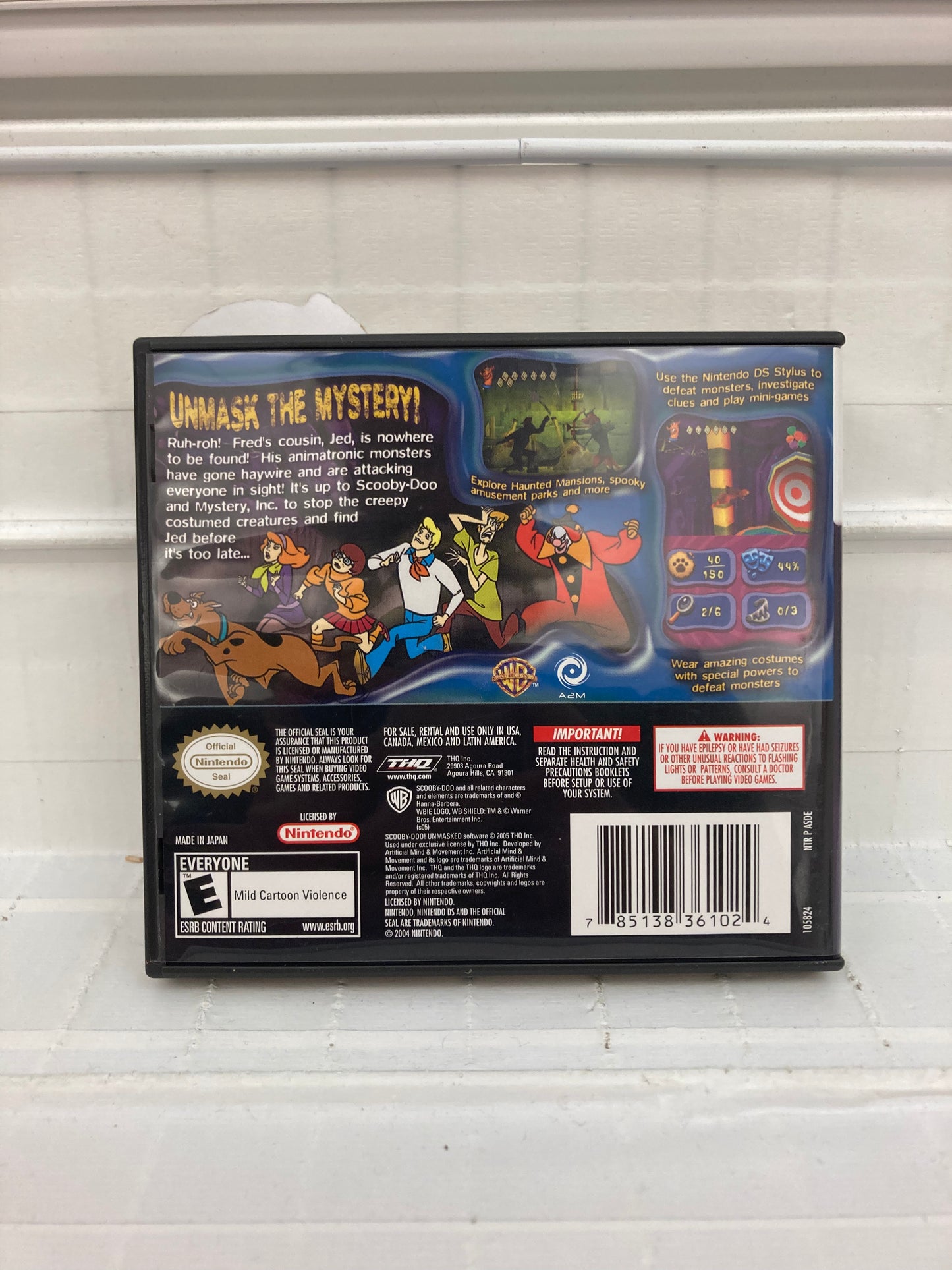 Scooby Doo Unmasked - Nintendo DS