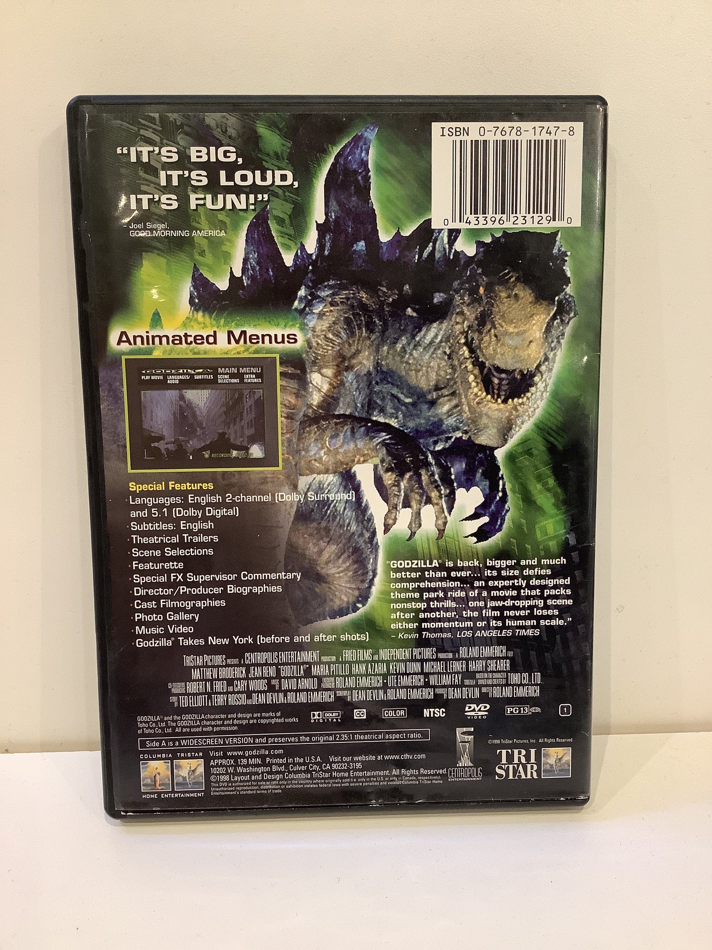 Godzilla - DVD