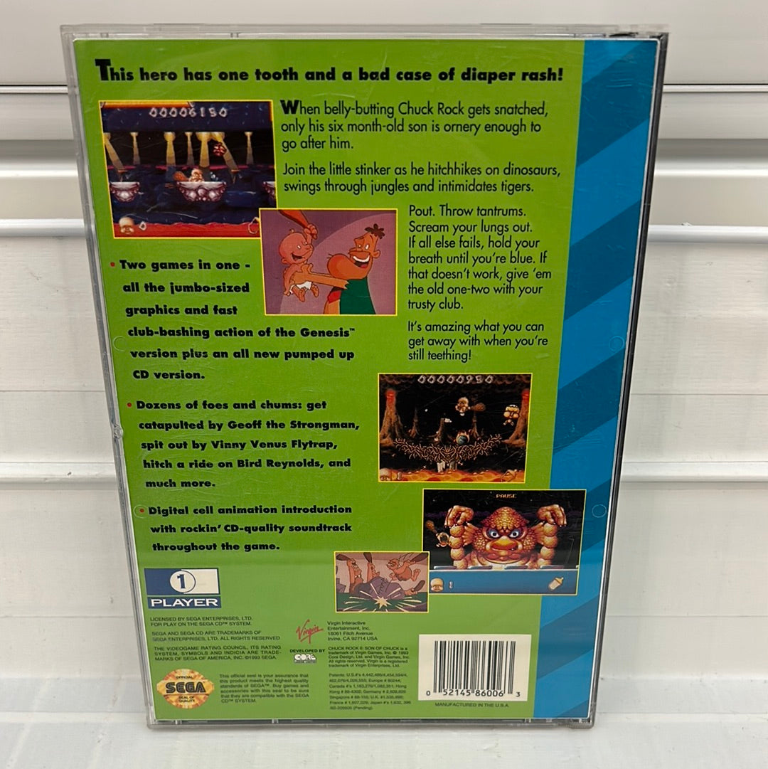 Chuck Rock II Son of Chuck - Sega CD