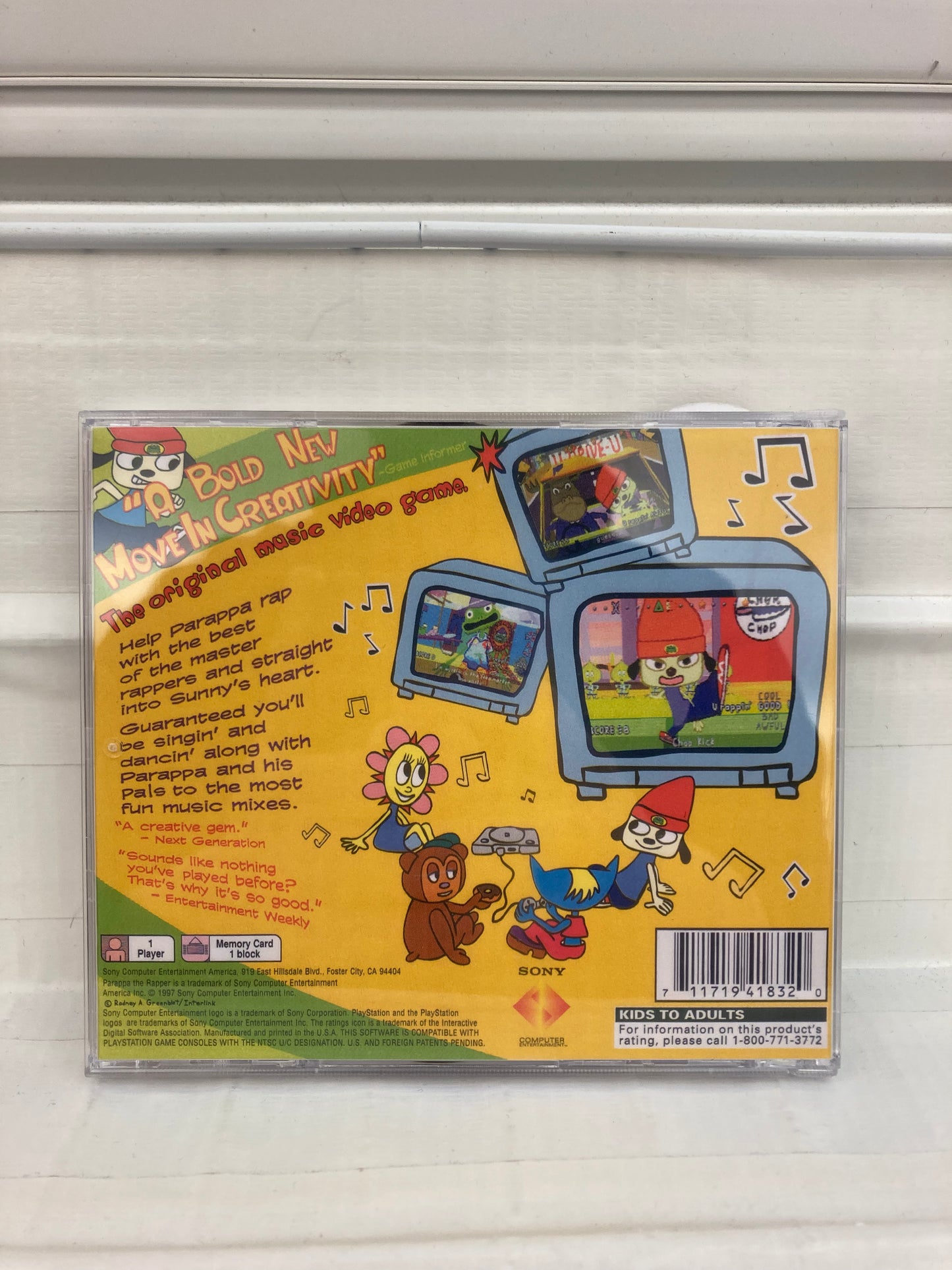 PaRappa the Rapper - Playstation