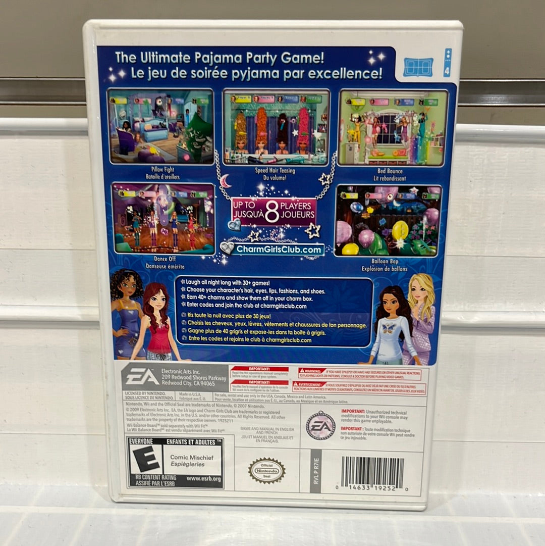 Charm Girls Club: Pajama Party - Wii