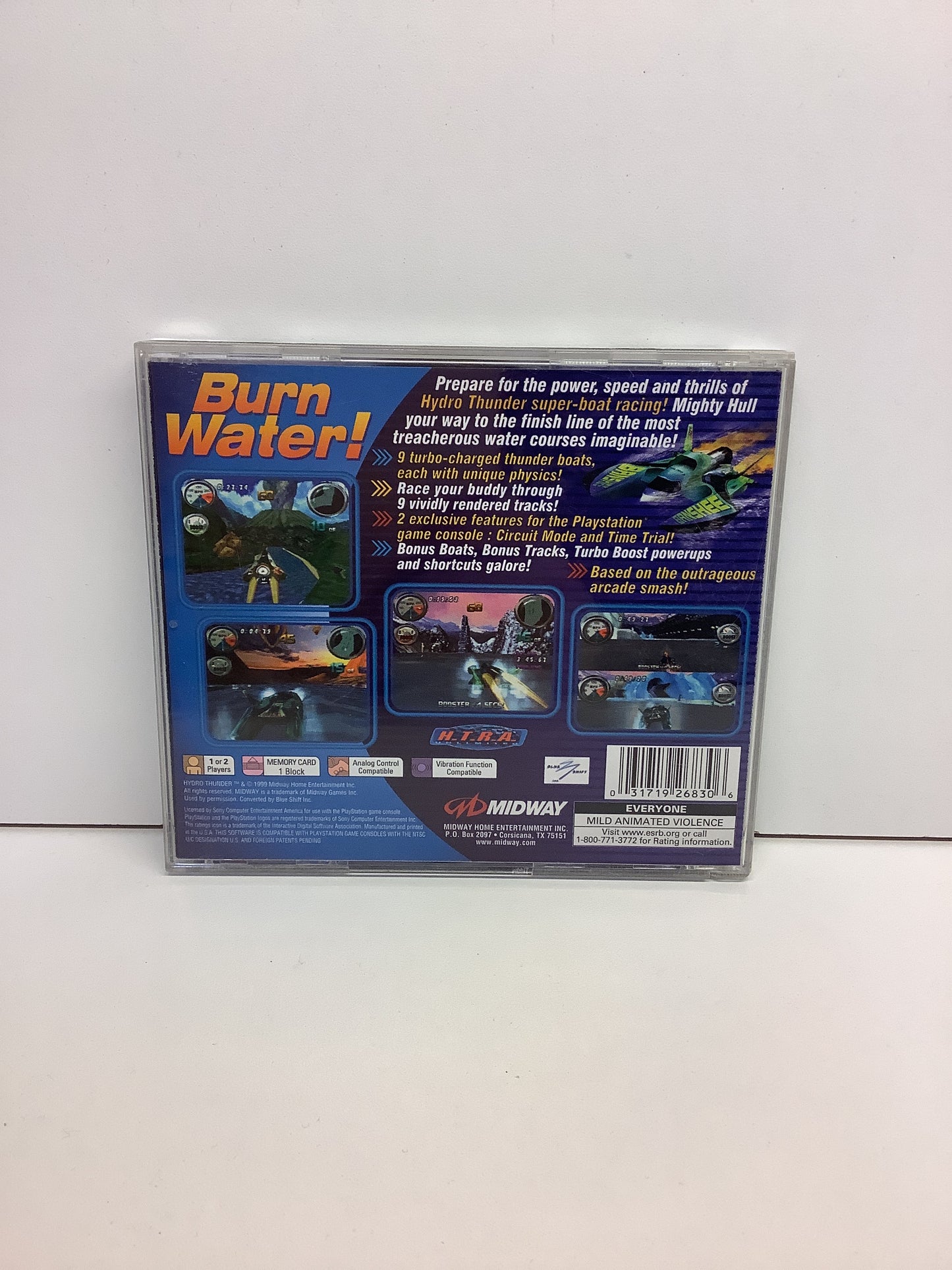 Hydro Thunder - Playstation