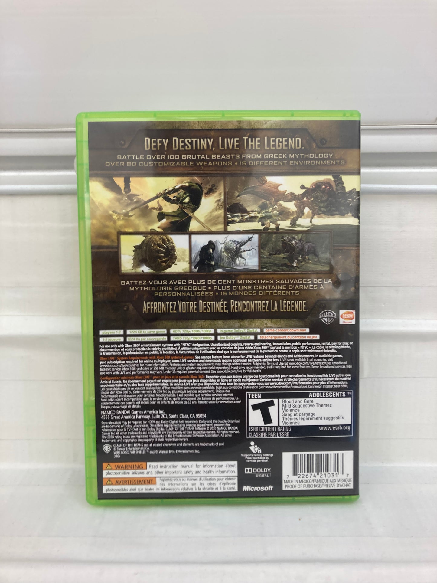Clash of the Titans - Xbox 360