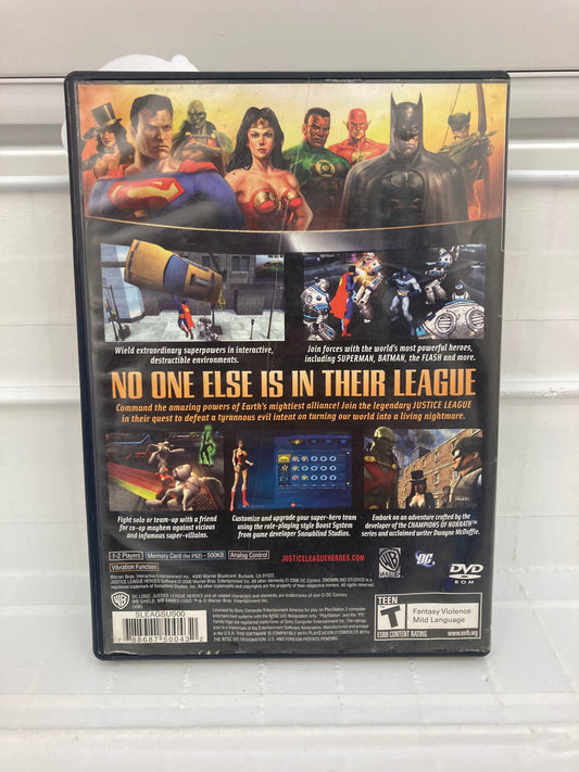 Justice League Heroes - Playstation 2