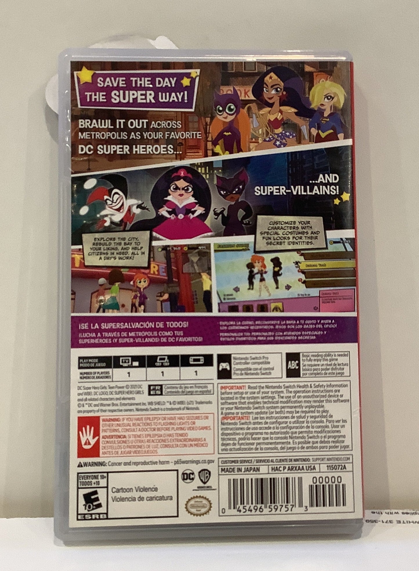 DC Super Hero Girls: Teen Power - Nintendo Switch