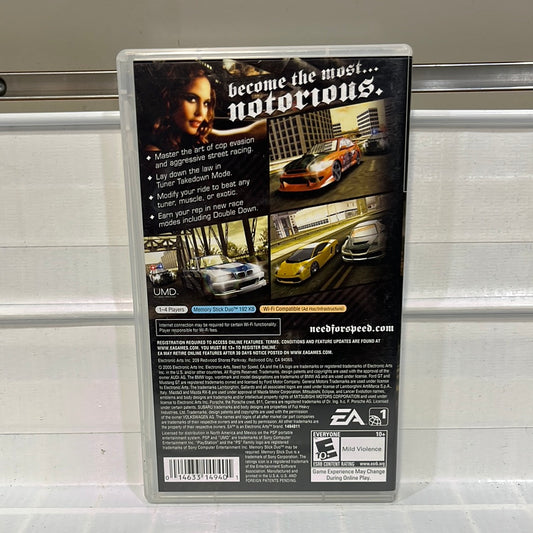Need for Speed Most Wanted 5-1-0 - PSP