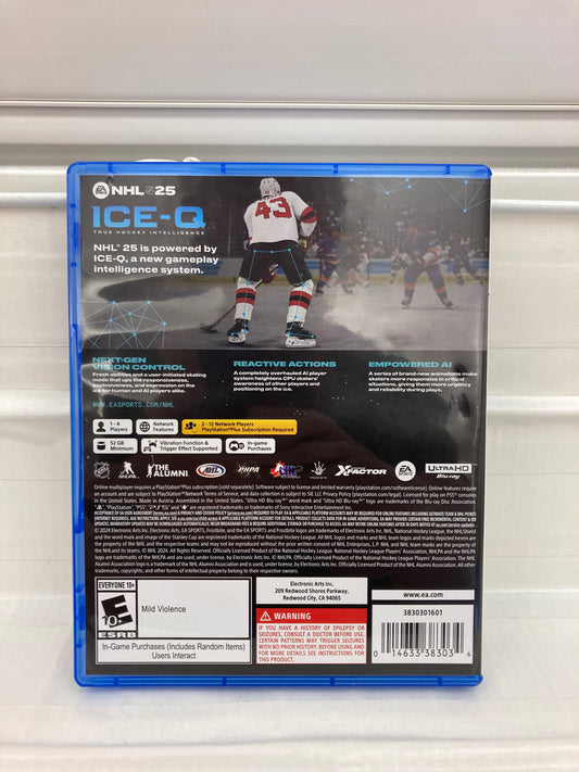 NHL 25 - Playstation 5