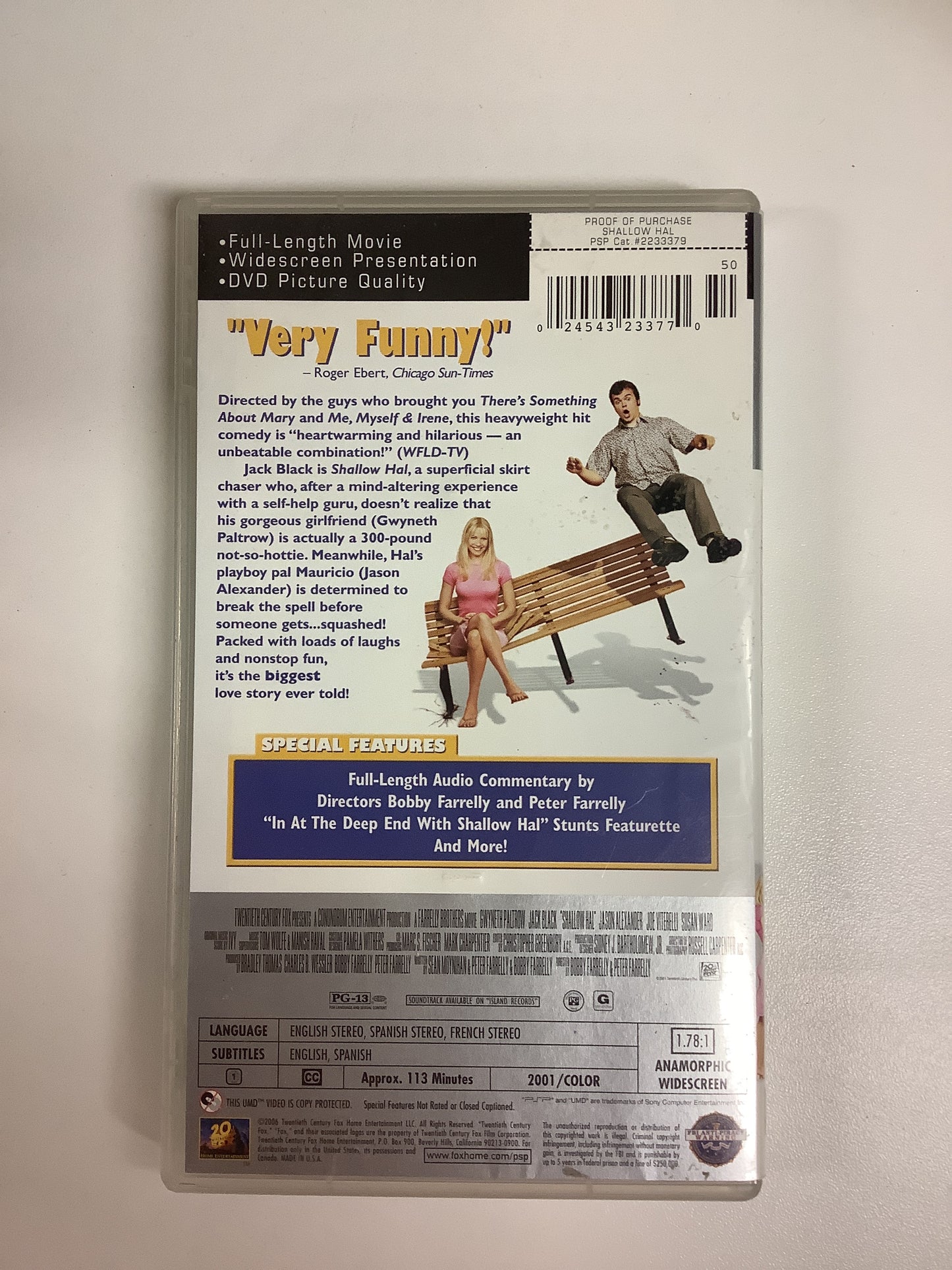 Shallow Hall - UMD VIDEO - PSP