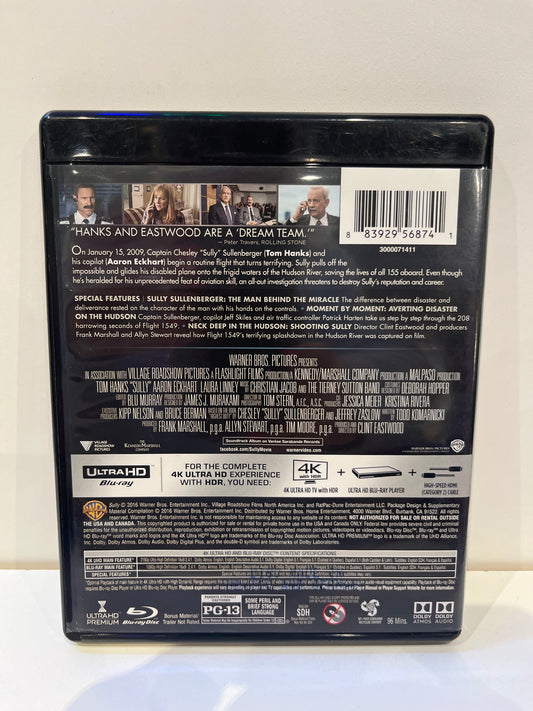 Sully 4K - Blu-Ray