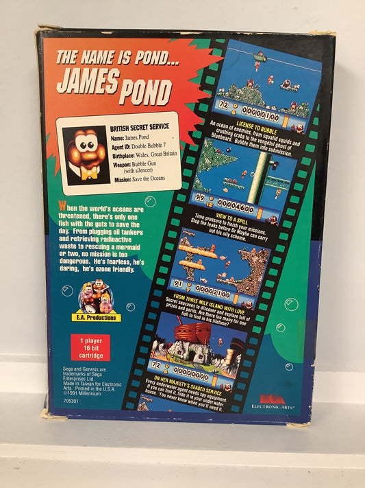 James Pond - Sega Genesis