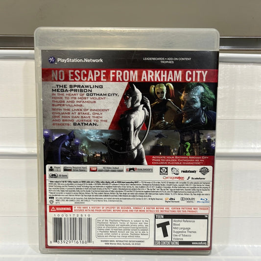 Batman: Arkham City - Playstation 3
