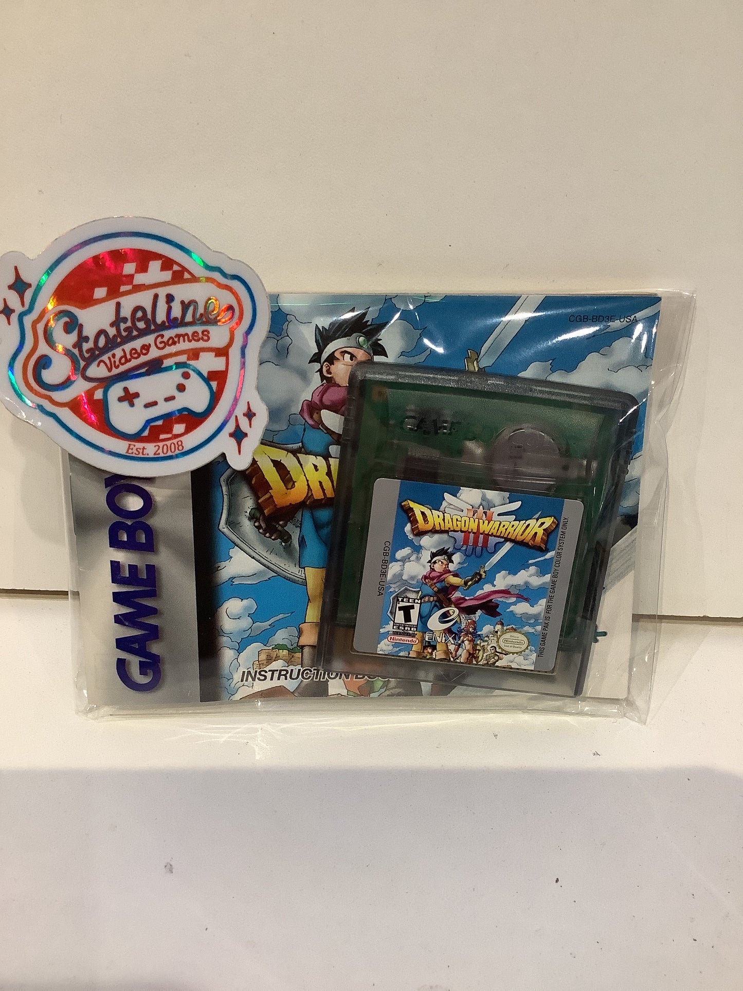 Dragon Warrior III - GameBoy Color