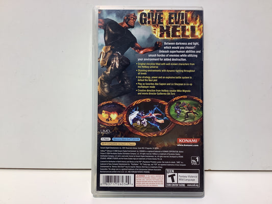 Hellboy Science of Evil - PSP