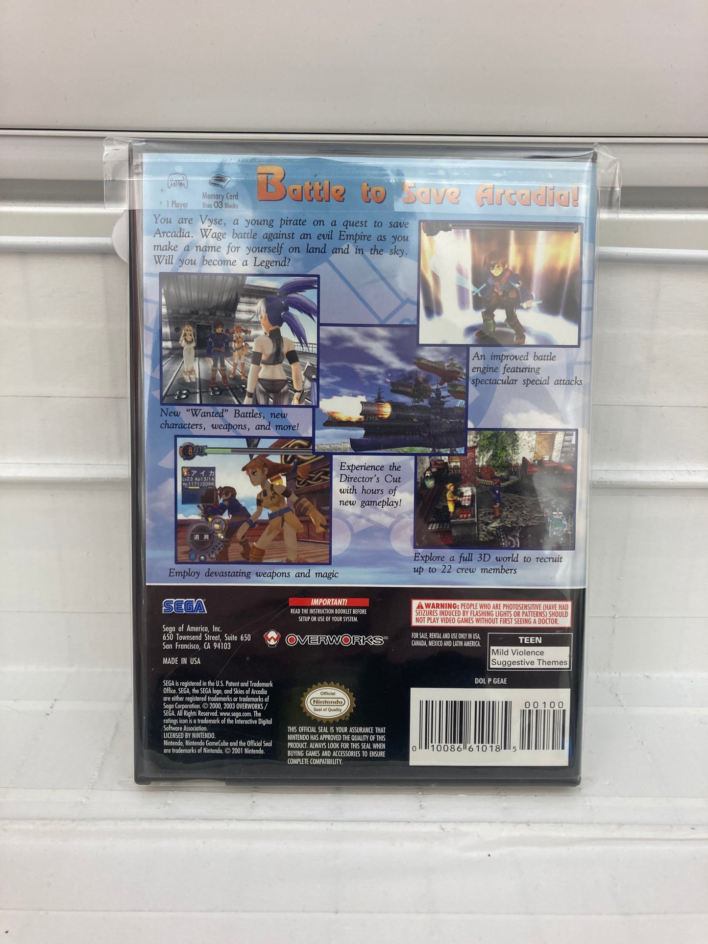 Skies of Arcadia Legends - Gamecube