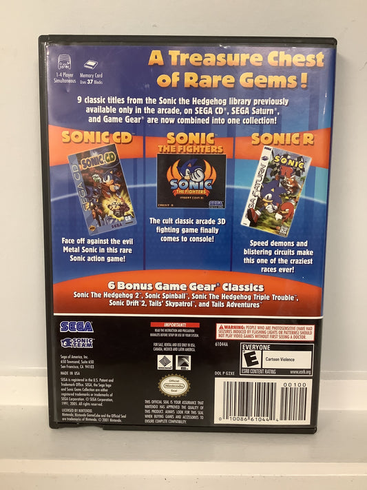 Sonic Gems Collection - Gamecube