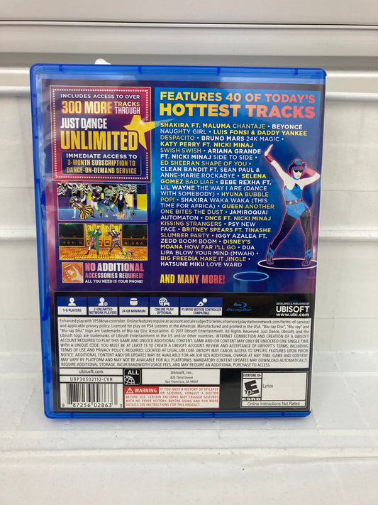 Just Dance 2018 - Playstation 4