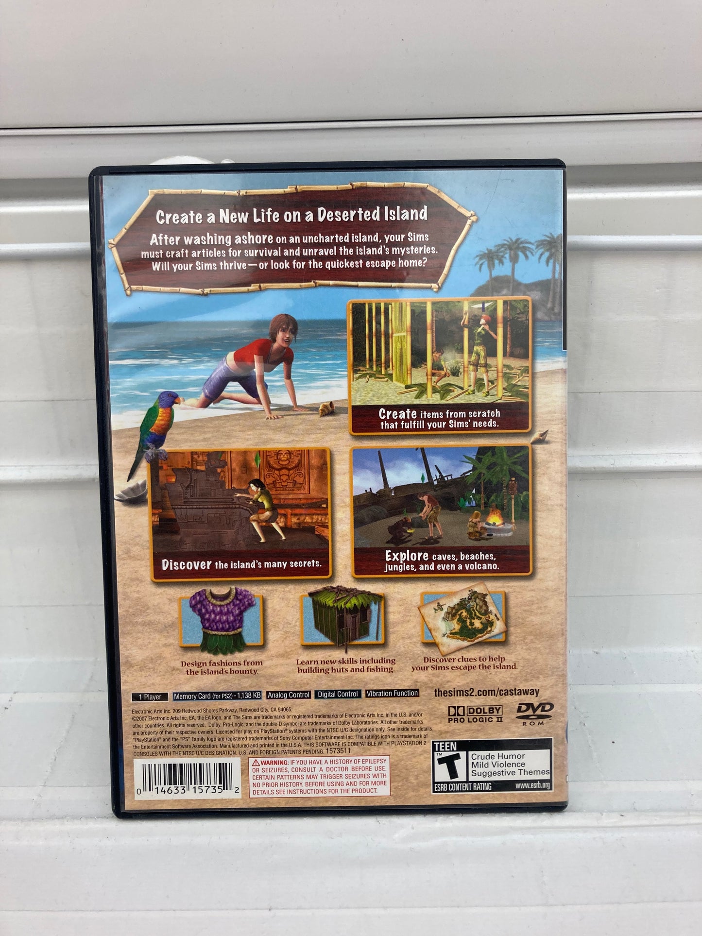 The Sims 2: Castaway - Playstation 2