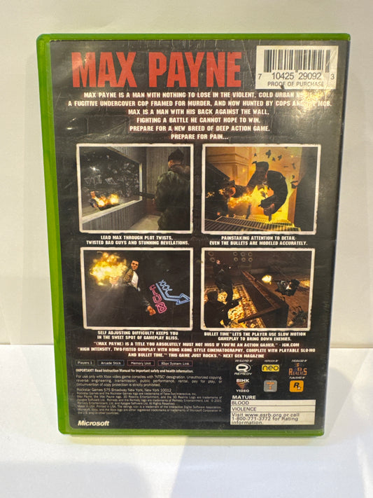 Max Payne - Xbox