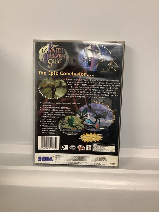 Panzer Dragoon Saga - Sega Saturn
