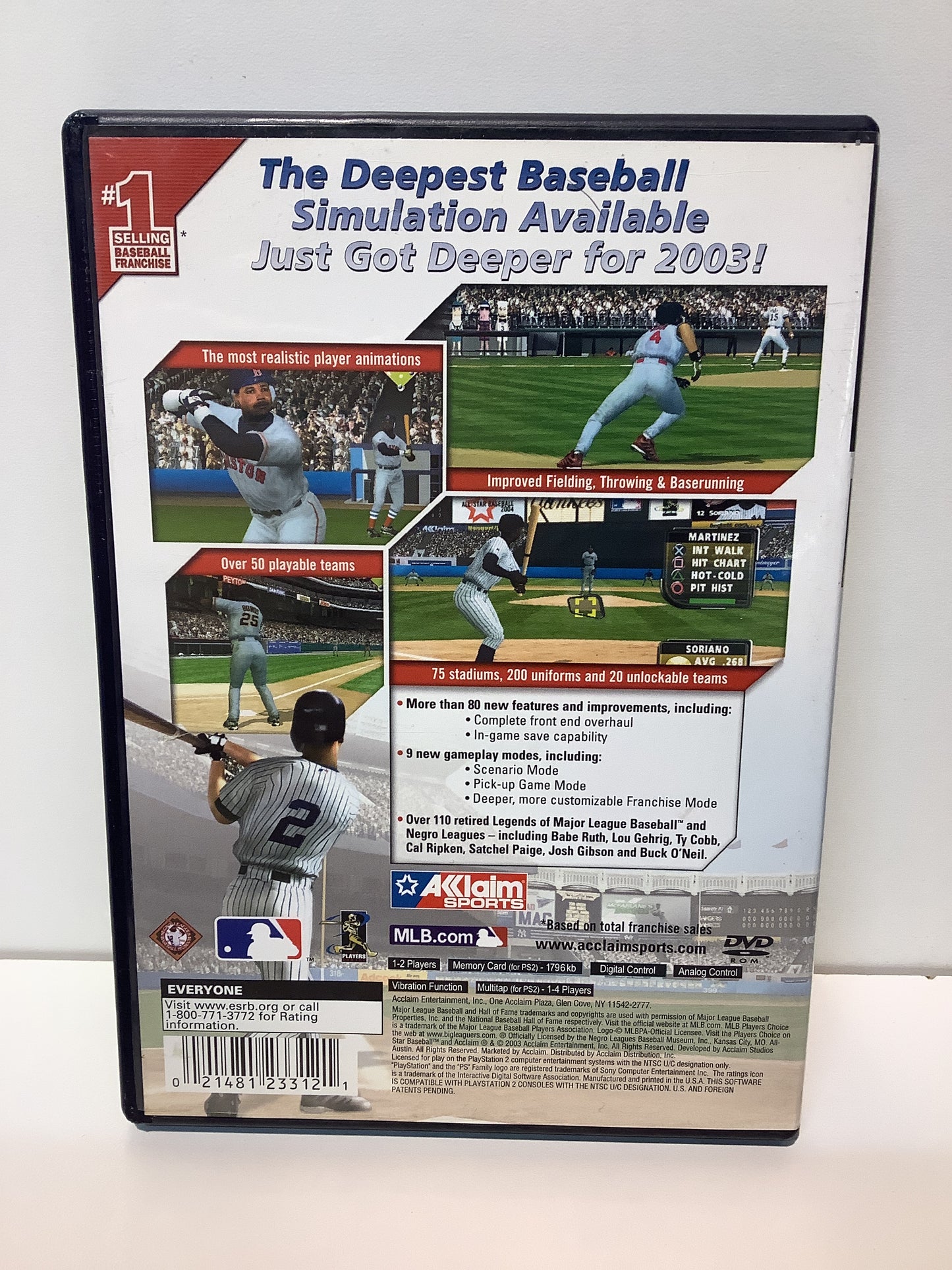 All-Star Baseball 2004 - Playstation 2