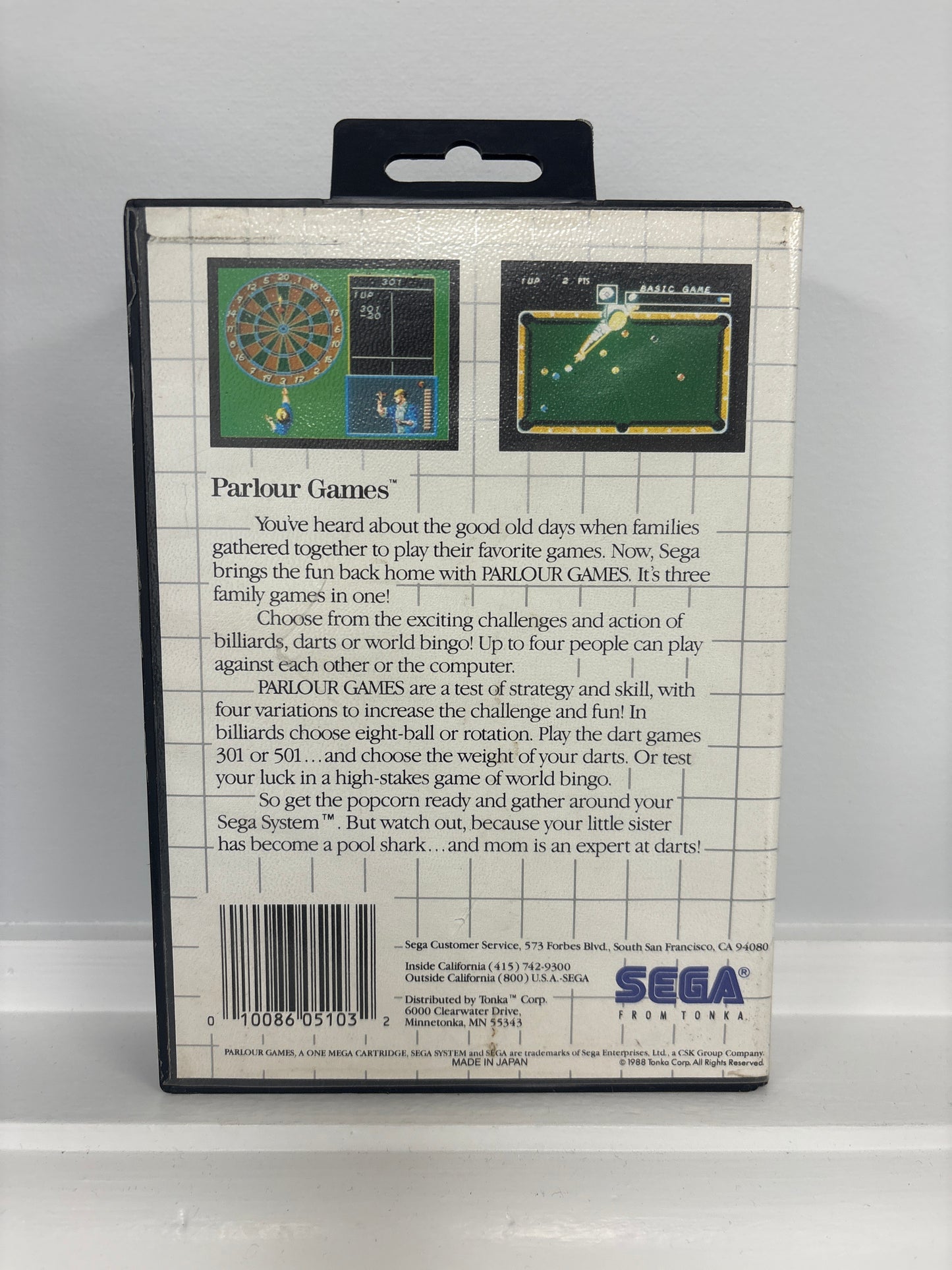 Parlour Games - Sega Master System