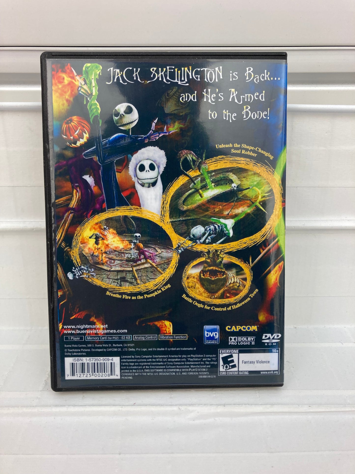 Nightmare Before Christmas: Oogie's Revenge - Playstation 2