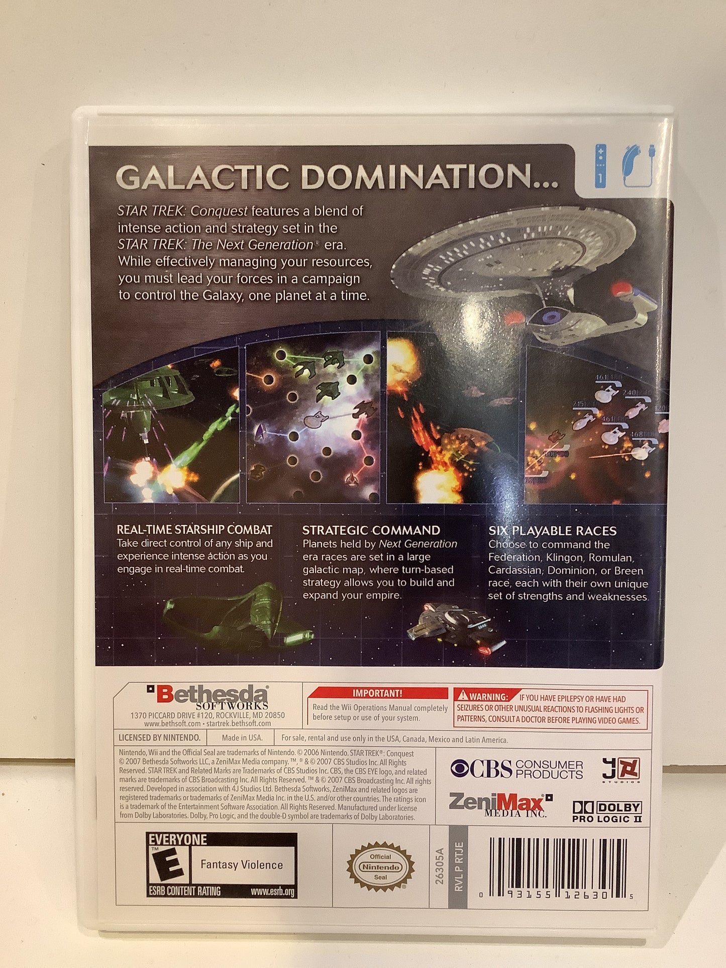 Star Trek Conquest - Wii