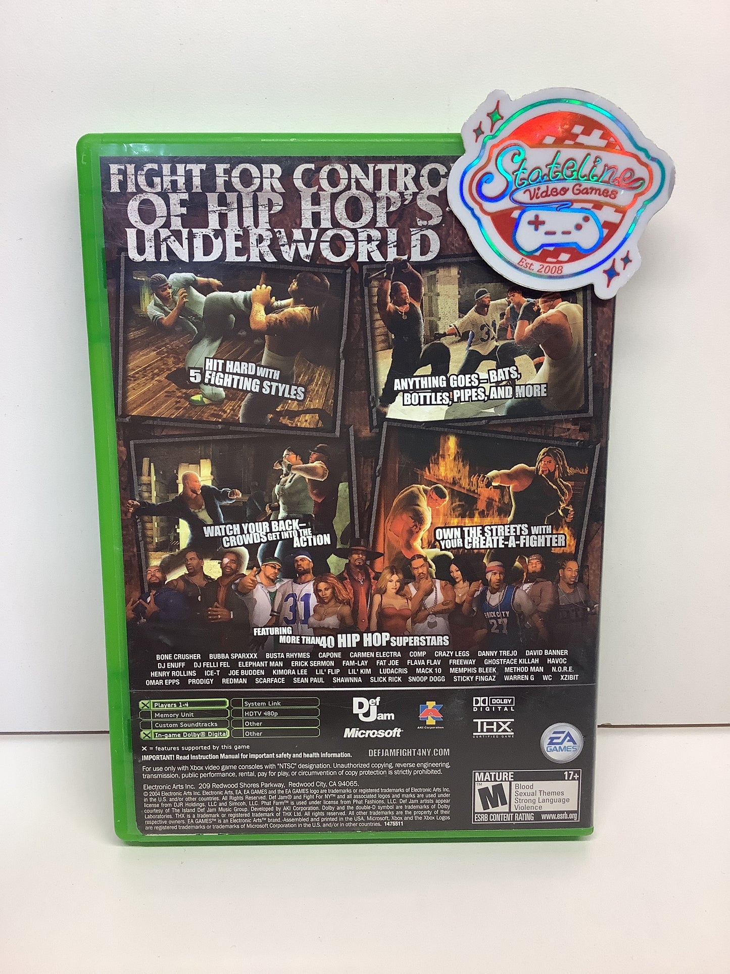 Def Jam Fight for NY - Xbox