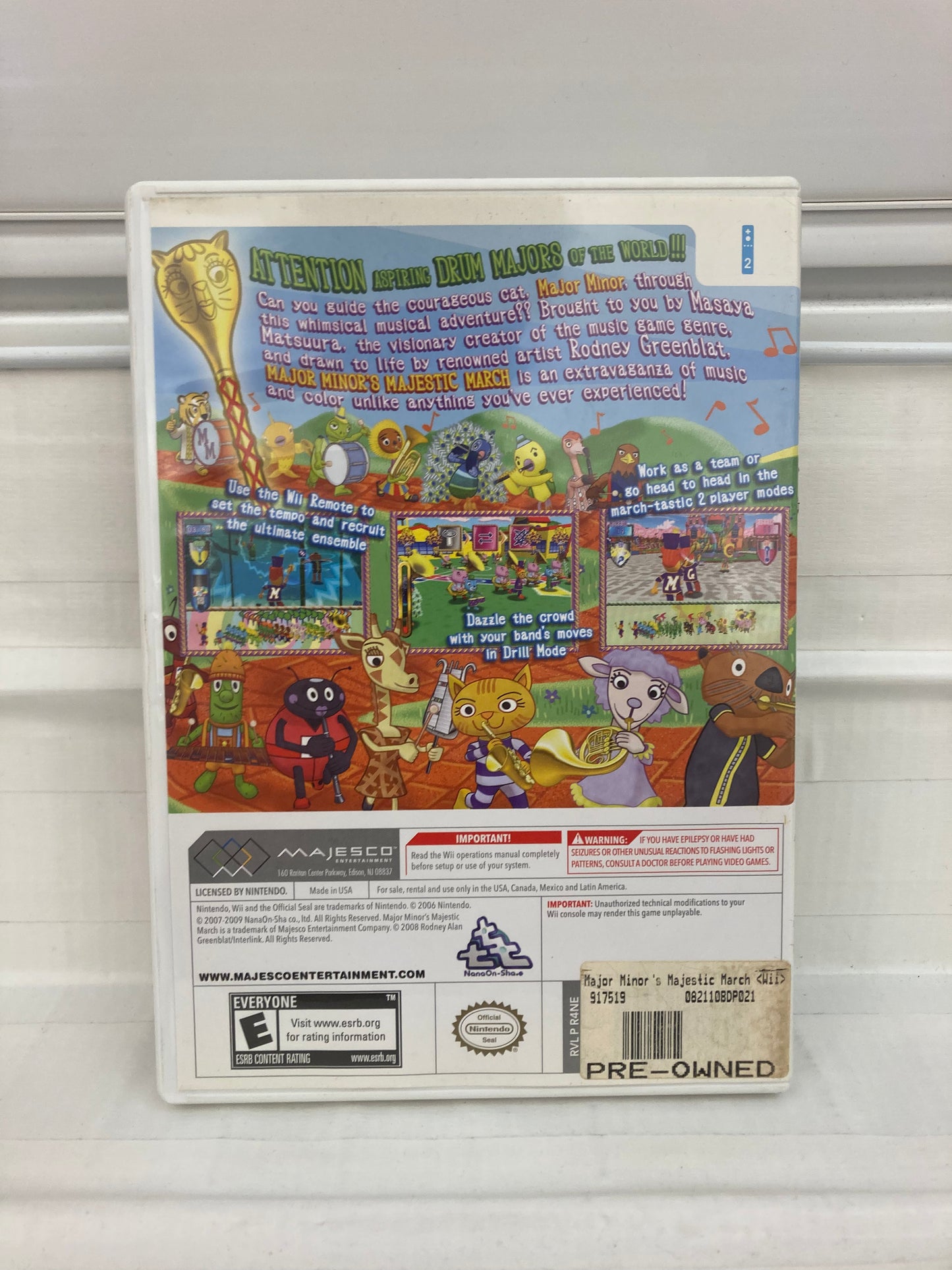 Major Minor's Majestic March - Wii