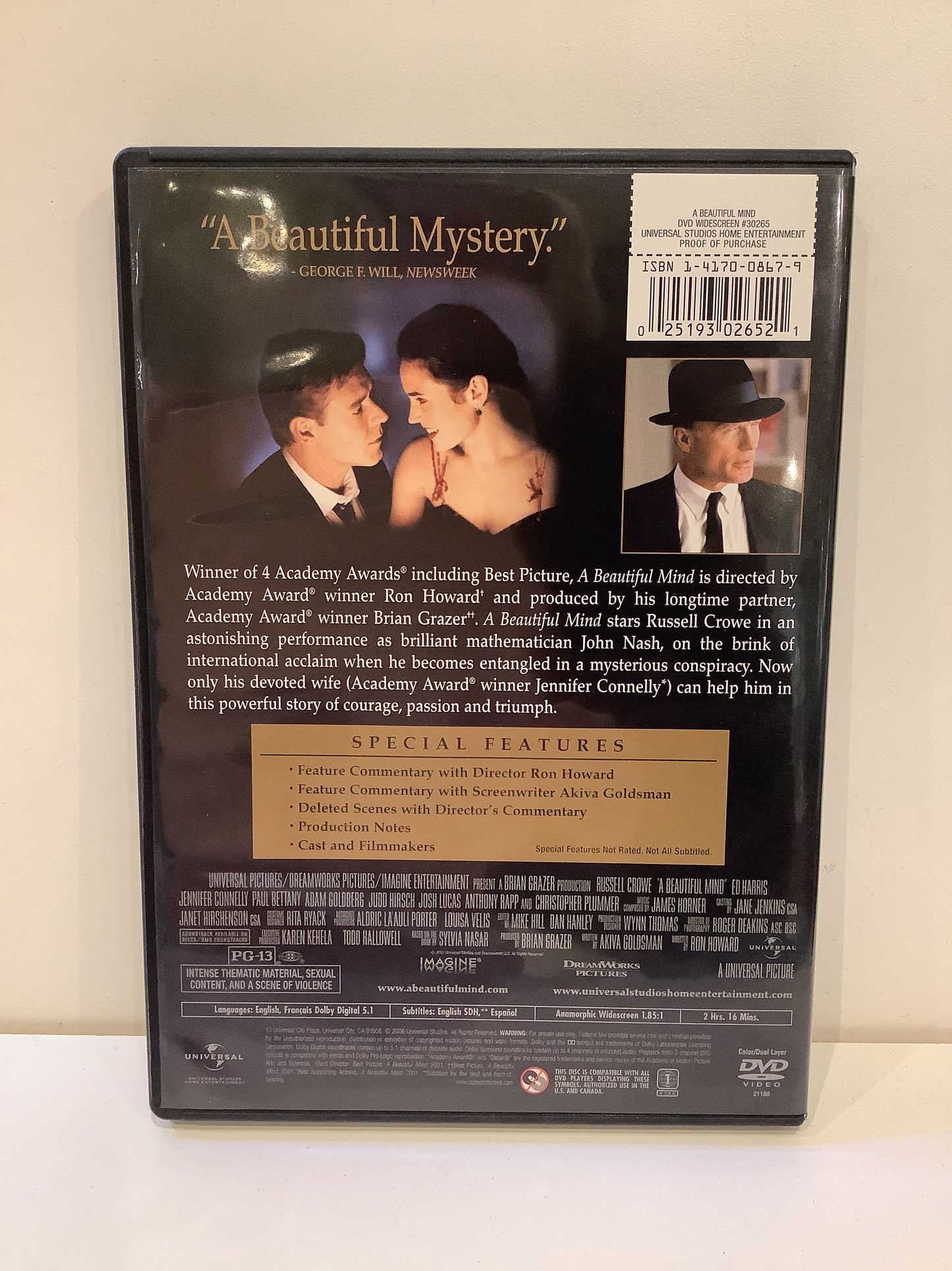 A Beautiful Mind - DVD