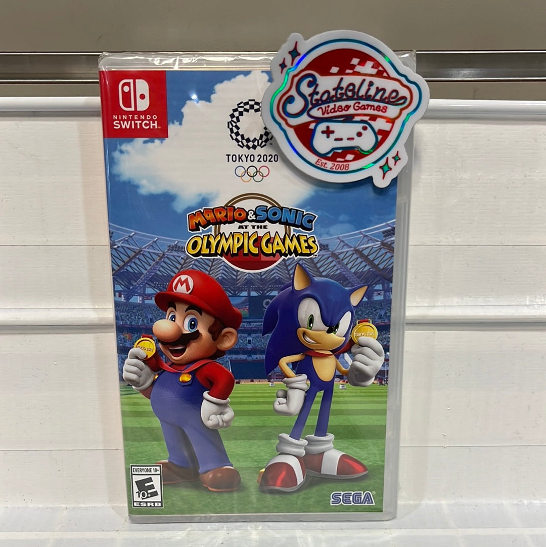 Mario Sonic at the Olympic Games Tokyo 2020 Nintendo Switch