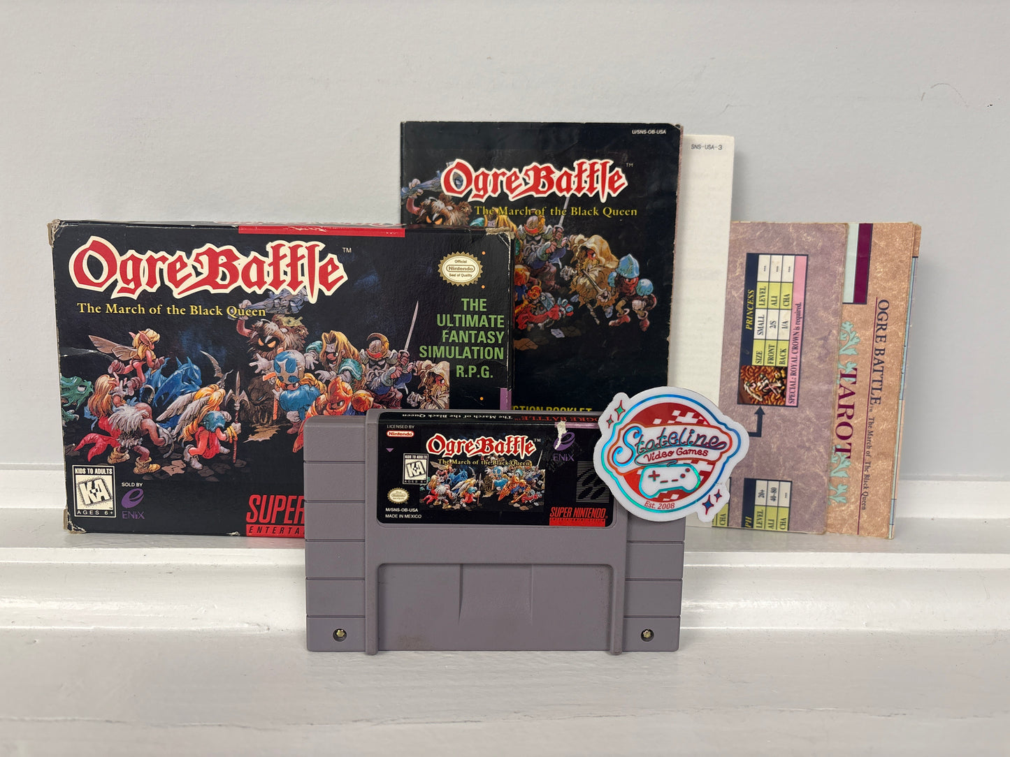 Ogre Battle The March of the Black Queen - Super Nintendo
