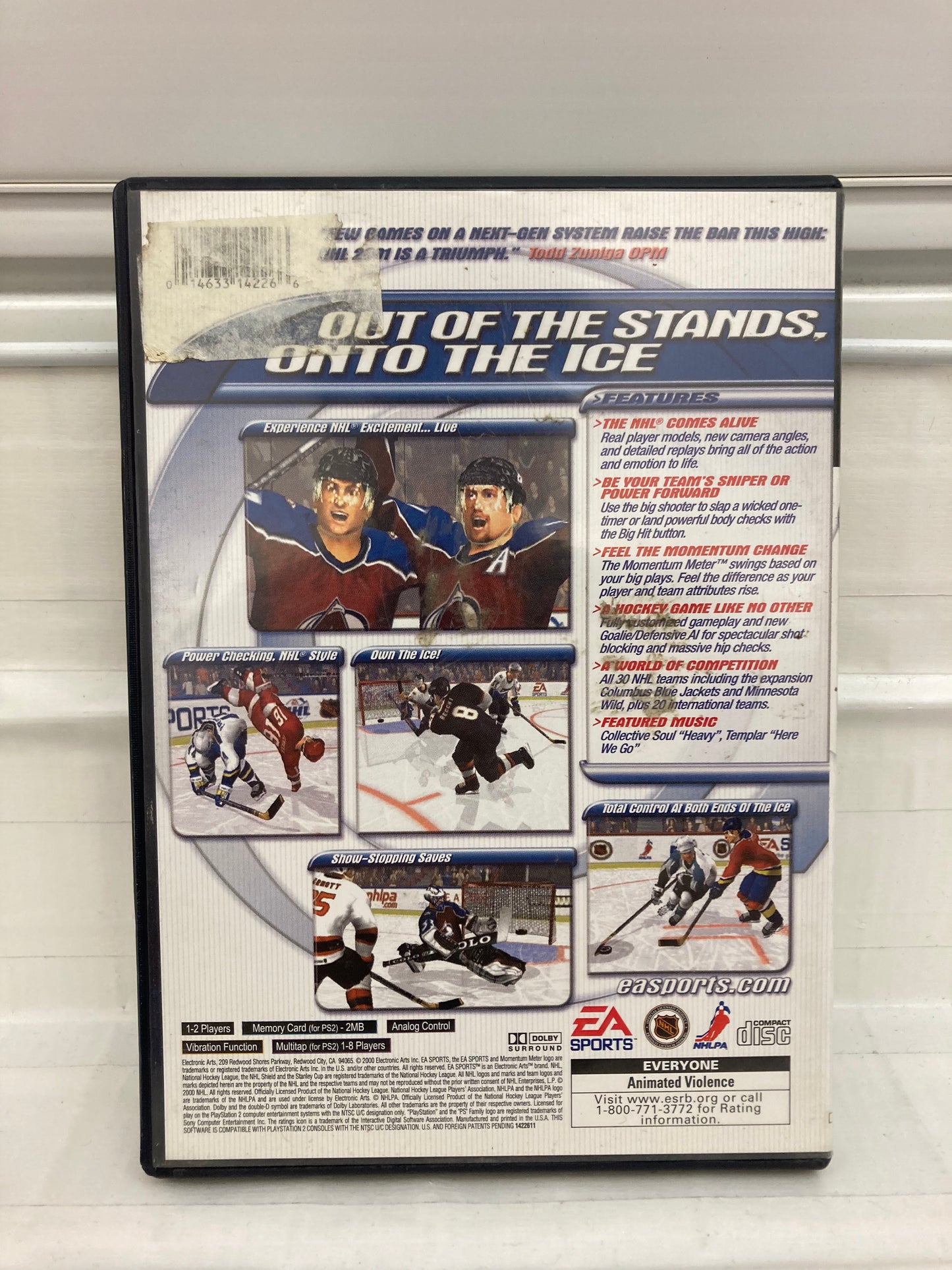 NHL 2001 - Playstation 2