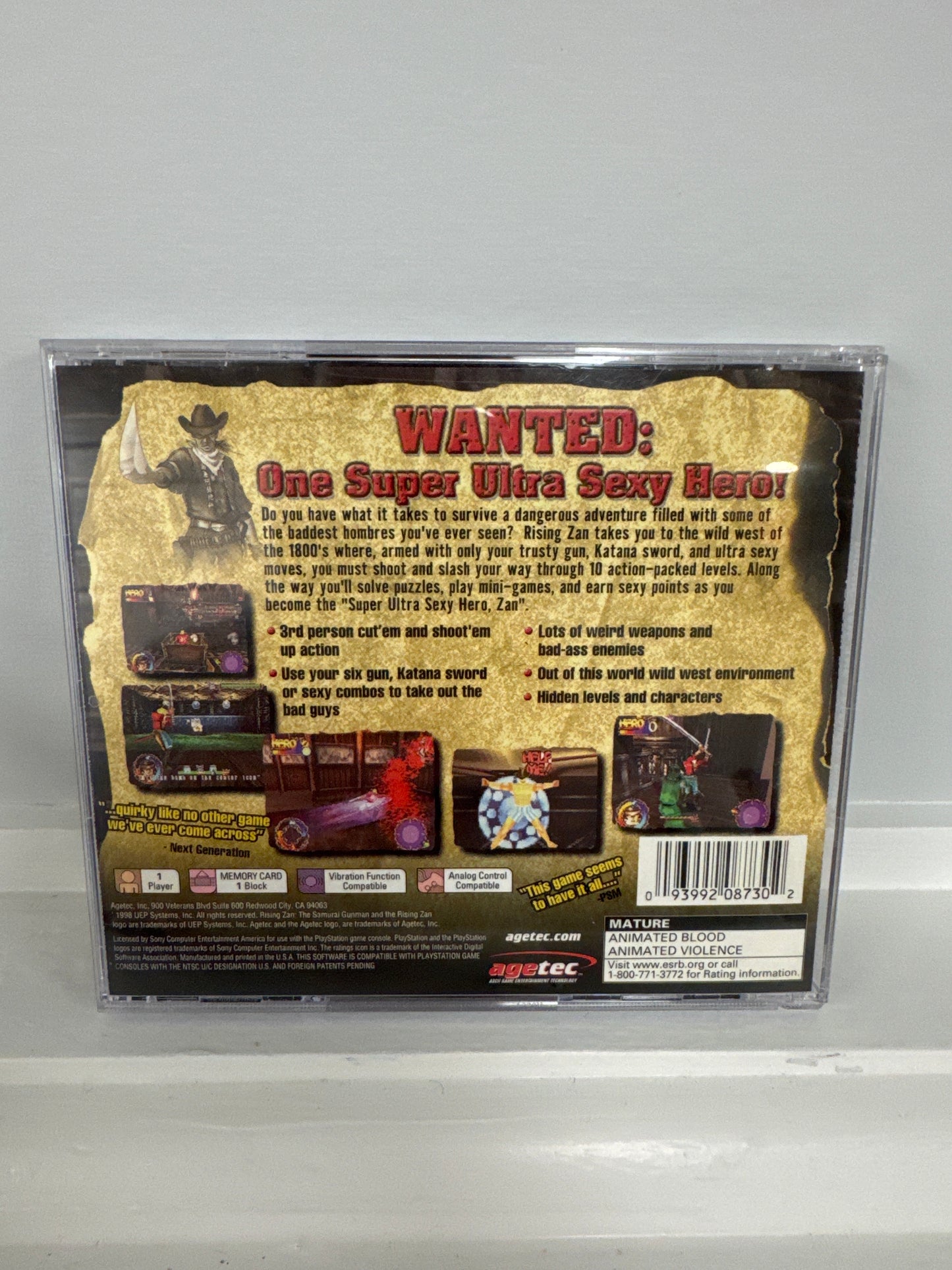 Rising Zan the Samurai Gunman - Playstation