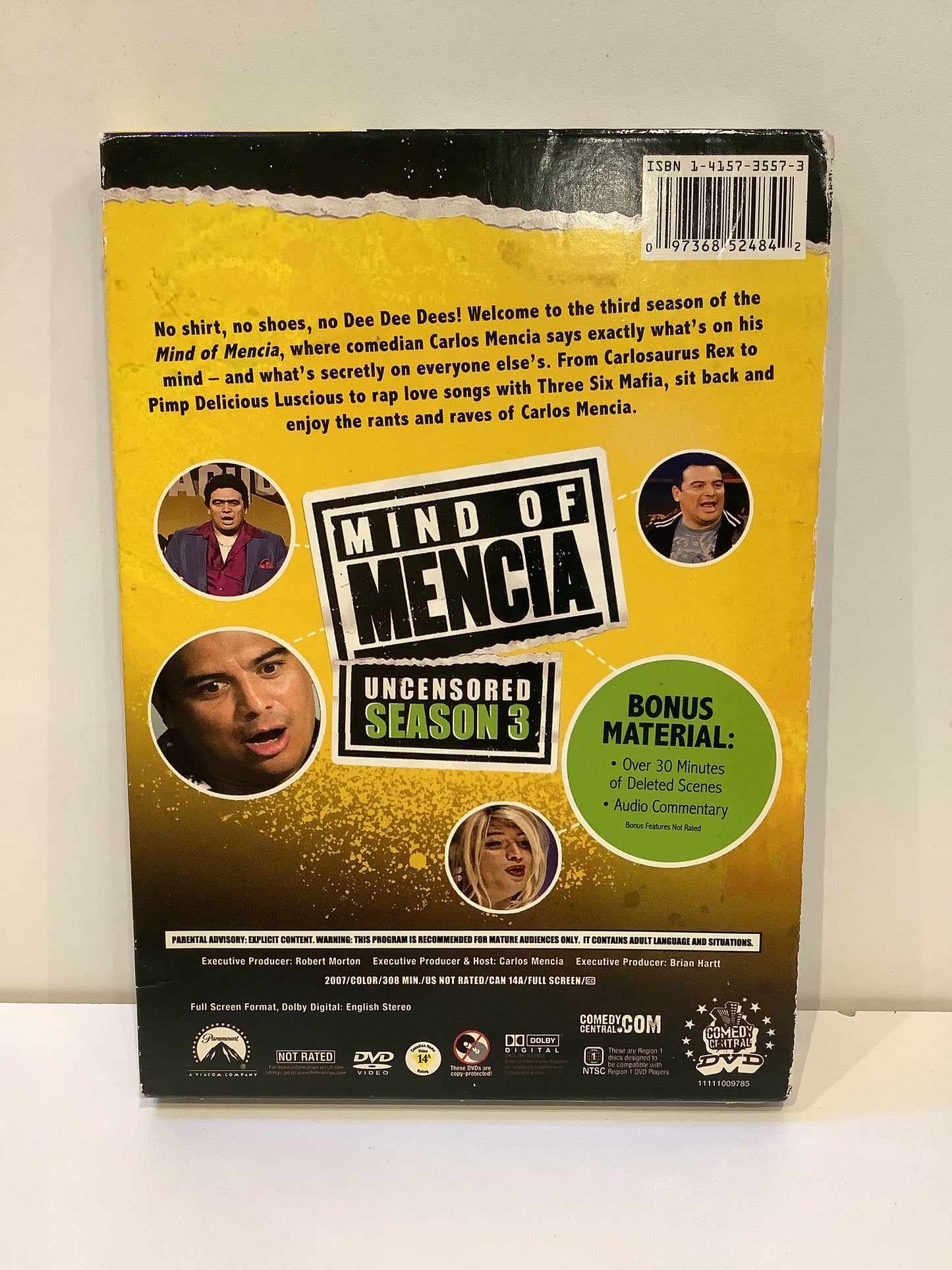 Mind of Mencia: Uncensored Season 3 - DVD