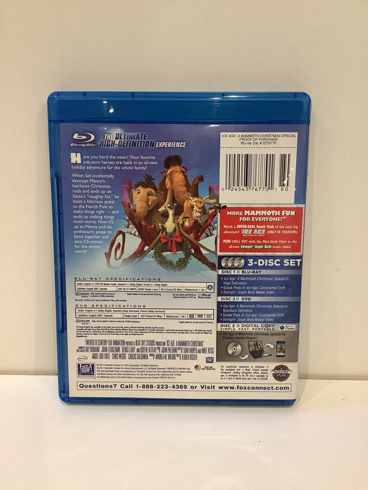 Ice Age: A Mammoth Christmas Special - Blu-Ray